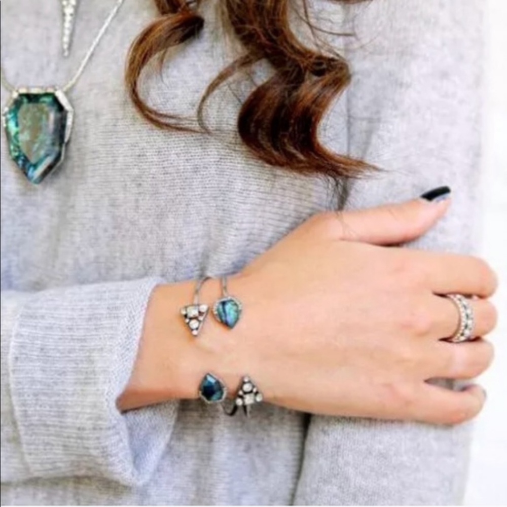 Stunning Bohemian Cuff Rhinestone Boho Bracelet - Picture 3 of 6